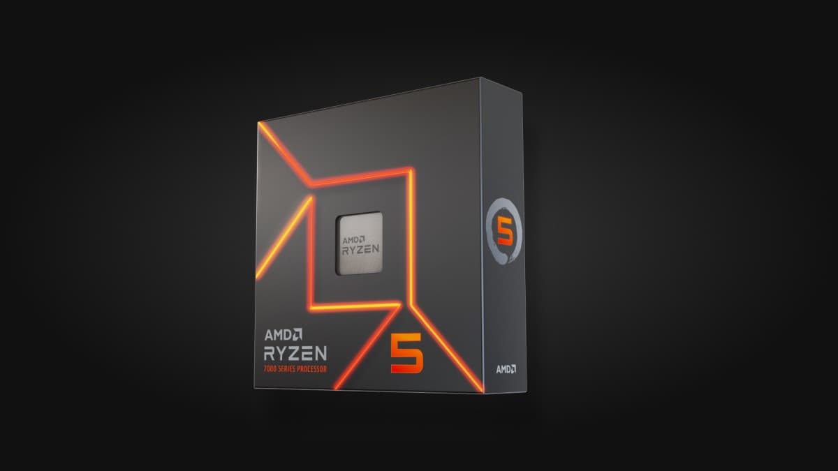 AMD Ryzen 5 7600X — 6 Cœurs / 12 Threads 4.7GHz AM5