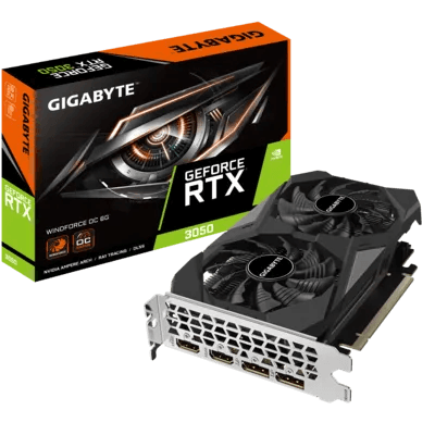 Gigabyte GeForce RTX 3050 WINDFORCE OC V2 6GB Graphics card