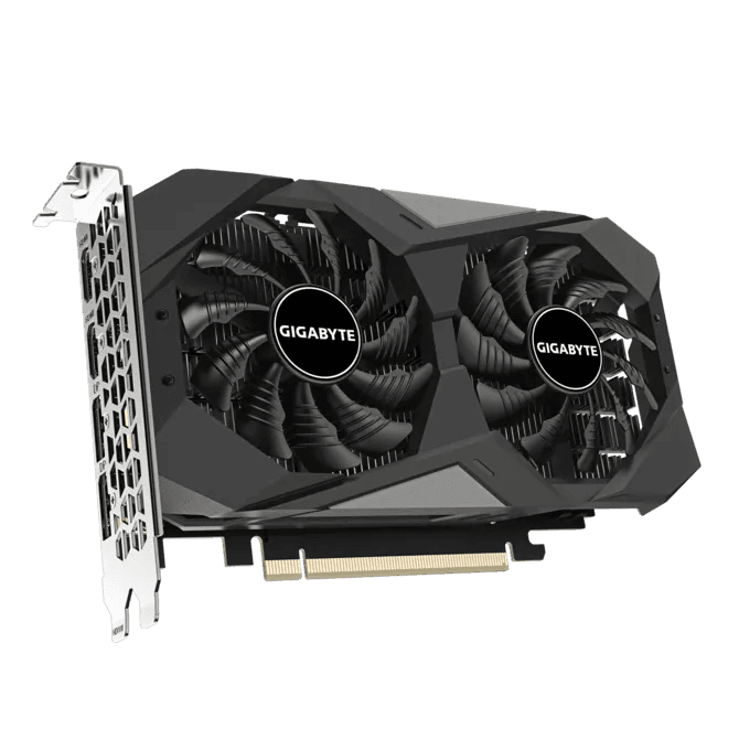 Gigabyte GeForce RTX 3050 WINDFORCE OC V2 6GB Graphics card — miniature 2