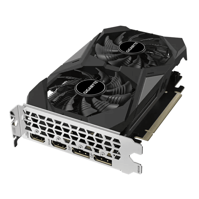 Gigabyte GeForce RTX 3050 WINDFORCE OC V2 6GB Graphics card — miniature 3
