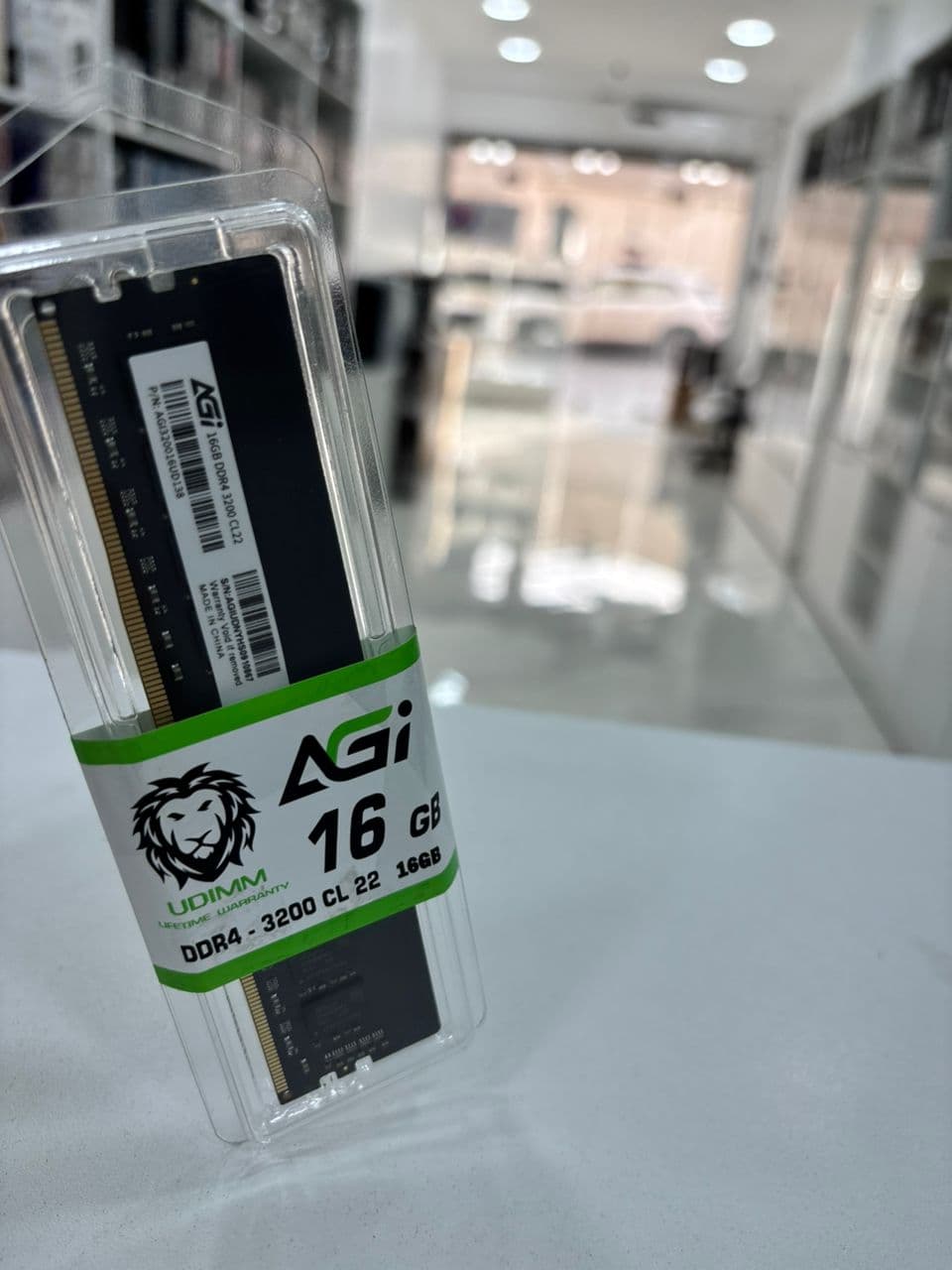 RAM AGI 16GB DDR4 3200MHZ — vue 1