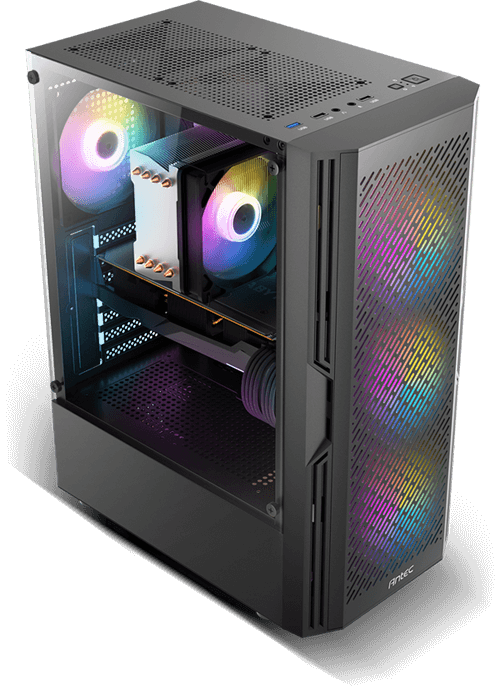 BOITIER ANTEC AX20 RGB — vue 1