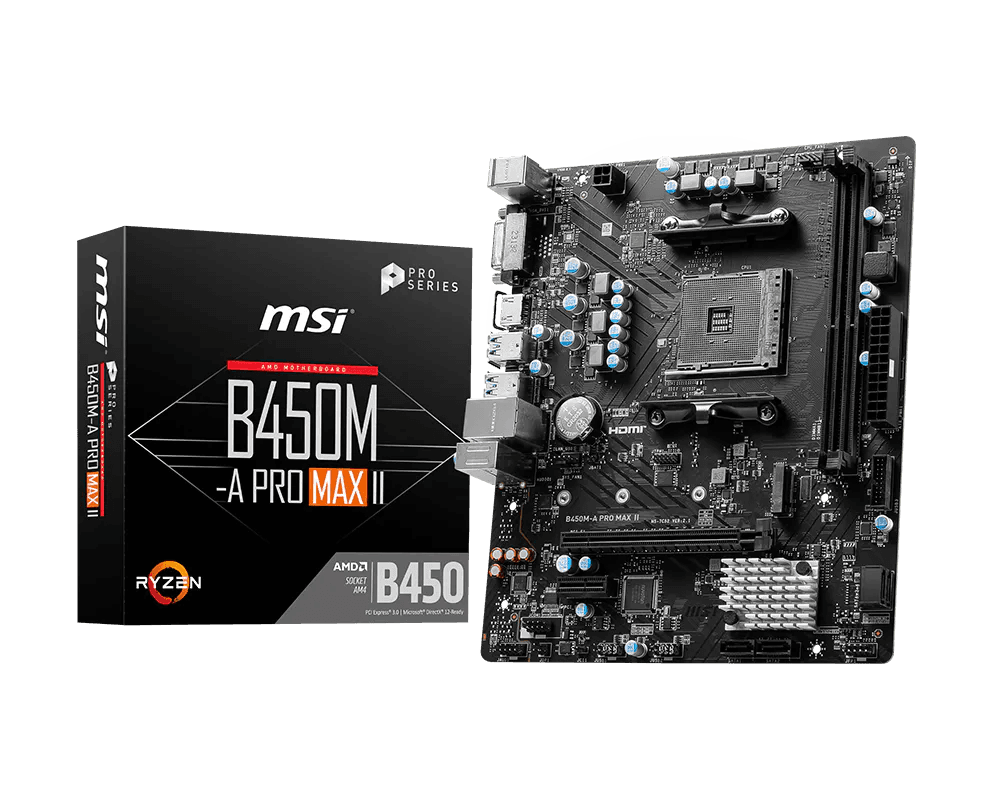 MSI B450M-A PRO MAX II