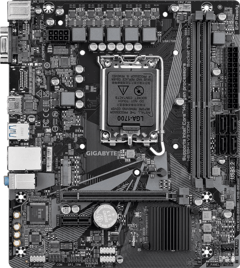 Gigabyte H610M H V3 DDR4 — miniature 2