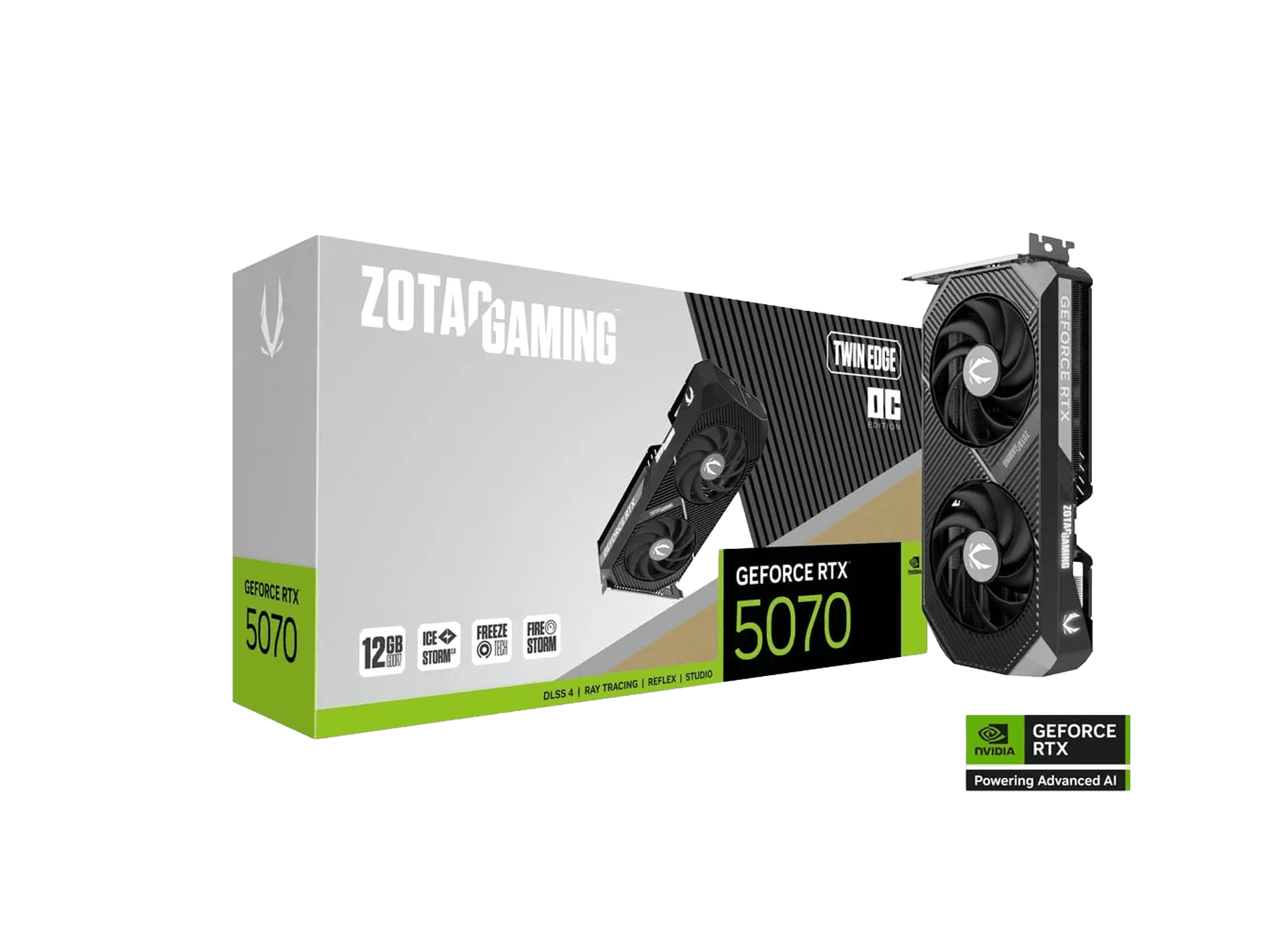 ZOTAC GAMING GeForce RTX 5070 Twin Edge OC 12vram