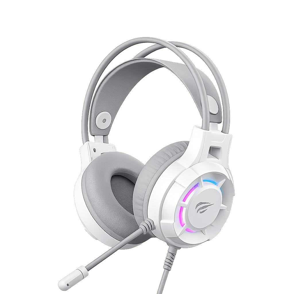 HAVIT Gaming Headphones H2049d 3.5mm White