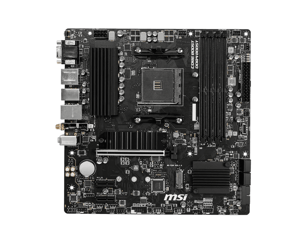 MSI B550M PRO-VDH WI-FI & BLUETOOTH — miniature 2