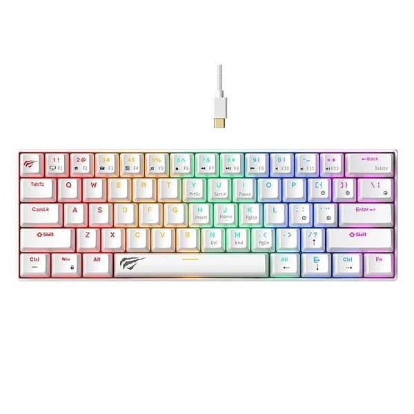 Havit KB903L Red switch - WHITE
