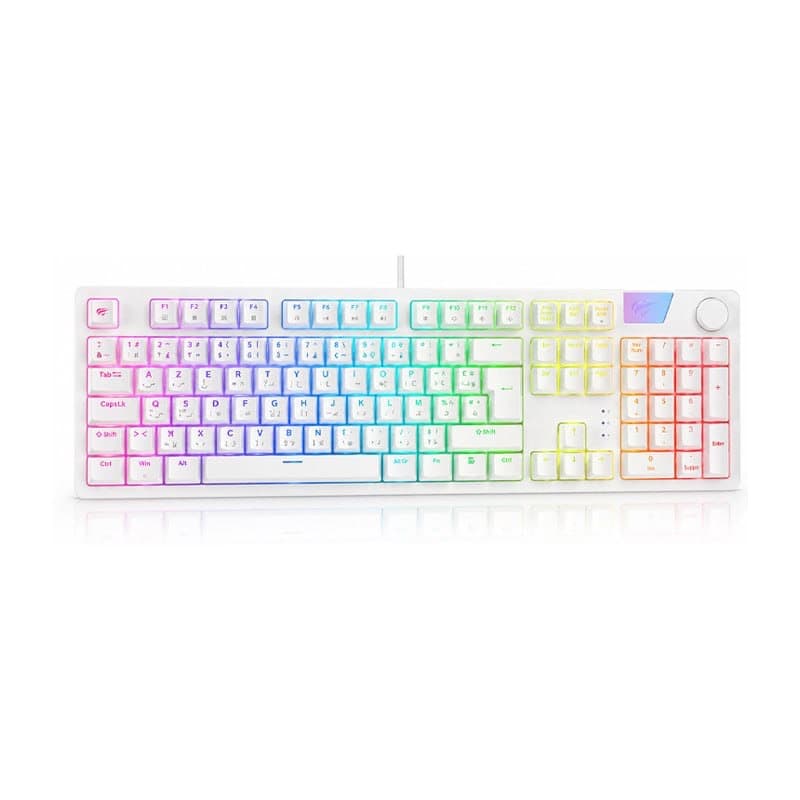 Havit KB08L PRO Red Switch - White