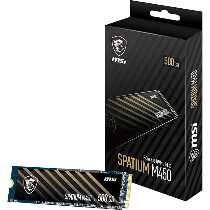 MSI NVME 500GB GEN 4 M450