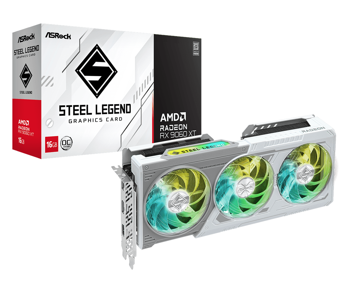 ASROCK RX9060XT STEEL LEGEND 16GB