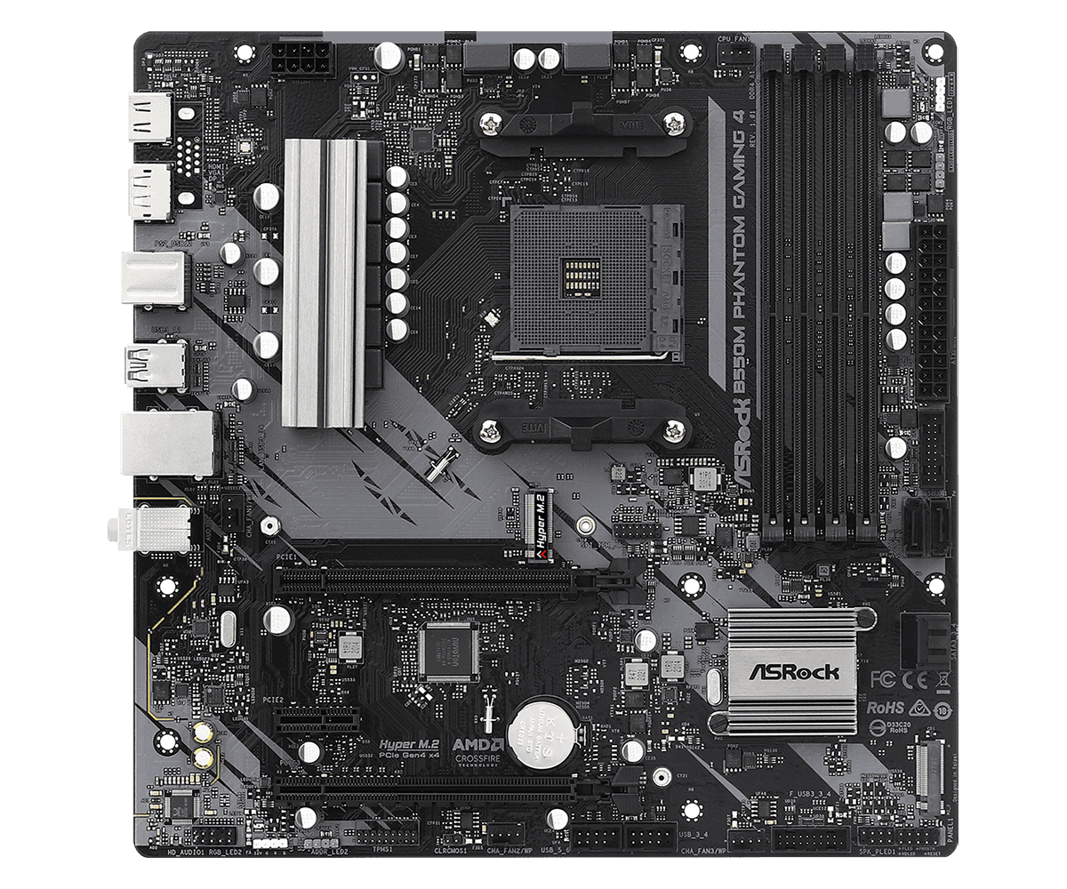 Asrock B550M Phantom Gaming 4 — miniature 2