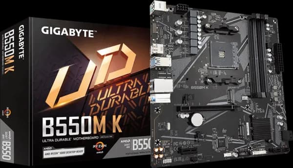 B550M K gigabyte — vue 1