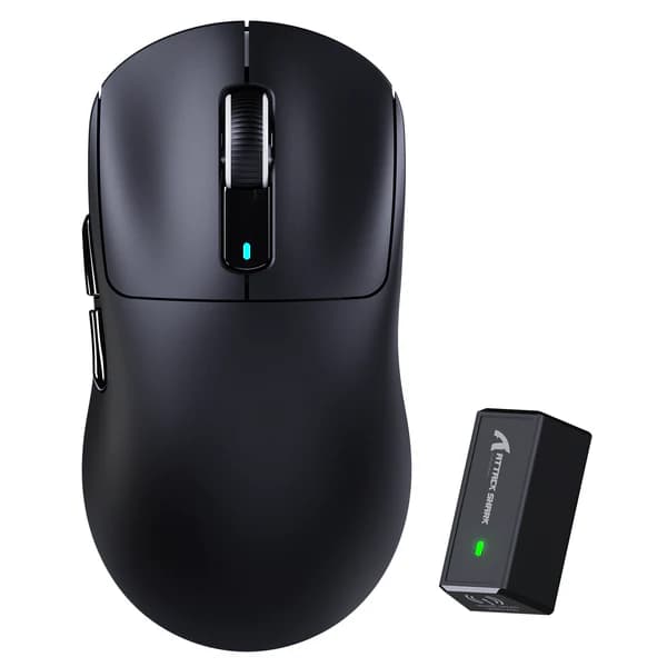 ATTACK SHARK X3PRO 8K Lightweight Wireless Gaming Mouse - BLACK — vue 1