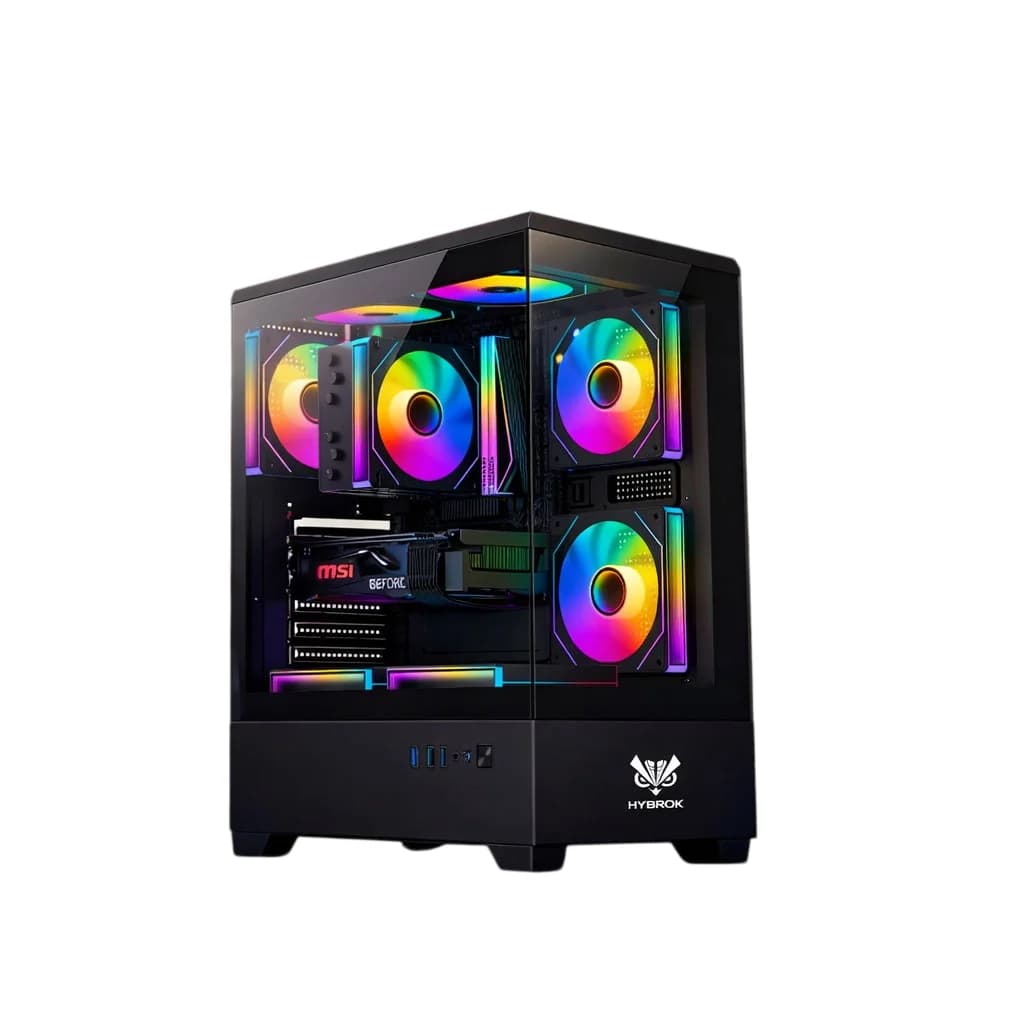 Hybrok Moon 5 FAN A-RGB BLACK — vue 1