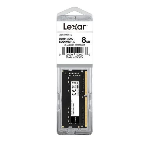 Ram Lexar 8GB 3200Mhz DDR4 — vue 1